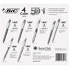 BIC 4 Color Retractable Ballpoint Pen Med Pt. 1.0mm Variety 7 pack