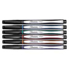 Sharpie Plastic Point Stick Permanent Water Resistant Pen Assorted Fine  6 Pens