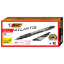 BIC Velocity Retractable Ballpoint Pen 1.6mm Bold Black 12 pk