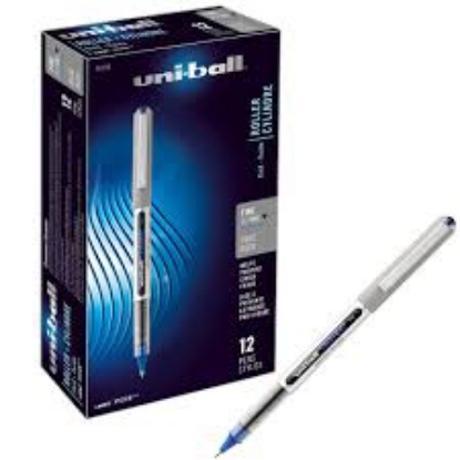 uni-ball Waterproof Vision Roller Ball Stick Pens Select Color Fine 12 ct