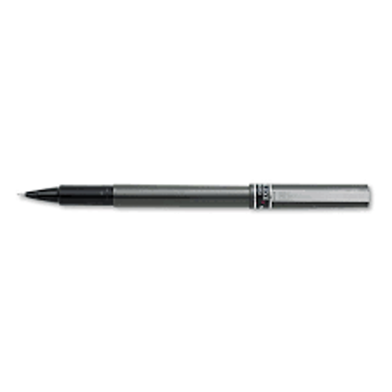 uni ball Deluxe Roller Ball Stick Waterproof Pen Black Ink Micro Dozen