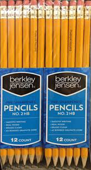 Berkley Jensen HB 2 Pencils 96 ct