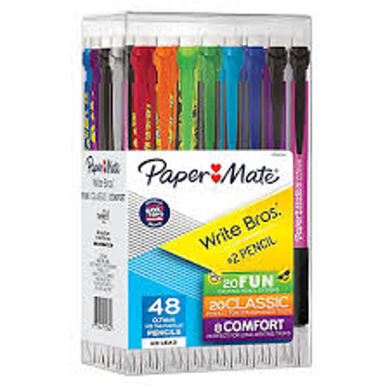 Papermate Mixed Mechanical Pencils 48 ct