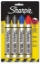 Sharpie King Size Marker with Chisel Tip 4 per Pack Blue Red Black