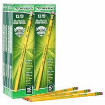 Ticonderoga Woodcase Pencil HB 2 Yellow Barrel 96ct