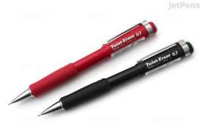 Pentel Twist Erase III Mechanical Pencil 0.7 mm Black Barrel