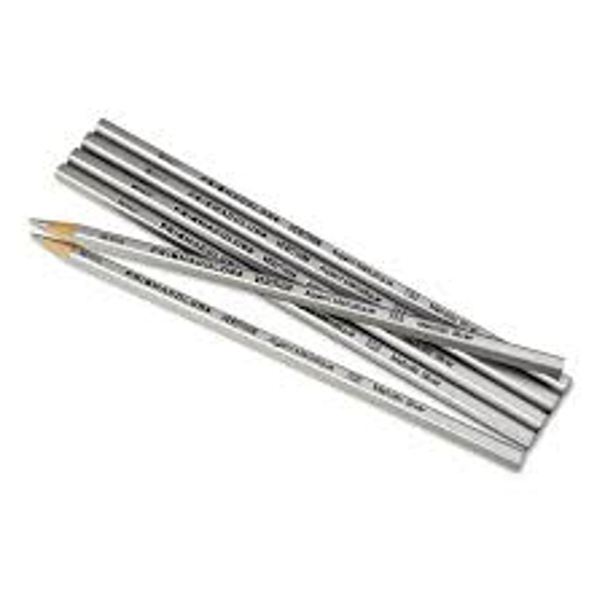 Prismacolor  Verithin Colored Pencils Metallic Silver Dozen