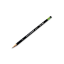 Ticonderoga Woodcase Pencil HB 2 Black Barrel 12 ct