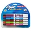 EXPO Low Odor Dry Erase Markers Fine Tip Assorted Colors 12 Pack