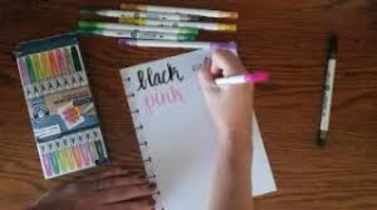 Art Skills Brush Markers, 50 Count