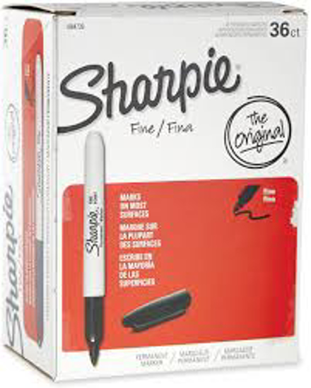 Sharpie Permanent Marker Fine Point Select Color 36 Pack