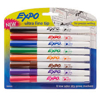 EXPO Low Odor Dry Erase Marker Ultra Fine Point Assorted 8 per Set