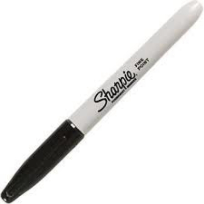 Sharpie Fine Permanent Marker Black 5 ct