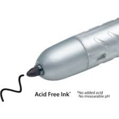 BIC Marking Retractable Permanent Marker Fine Tip Black 12 pk