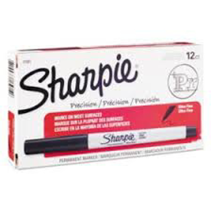 Sharpie Permanent Marker Ultra Fine 12ct Select Color