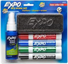 EXPO Dry Erase Marker and Organizer Kit Assorted Colors Chisel Tip 6 ct