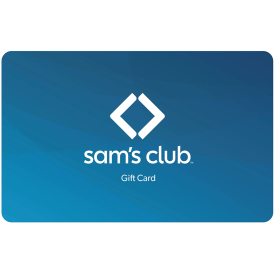 Picture of Sam's Club Everday Blue Gift Card Various Amounts
