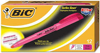 BIC Brite Liner Highlighter Chisel Tip Fluorescent Pink 12ct