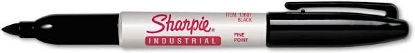 Sharpie Industrial Permanent Marker Black Fine 12 ct