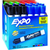 EXPO Low Odor Chisel Tip Dry Erase Marker Black or Assorted 36 pk