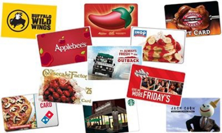 Picture for category Food & Restaurants Gift Cards