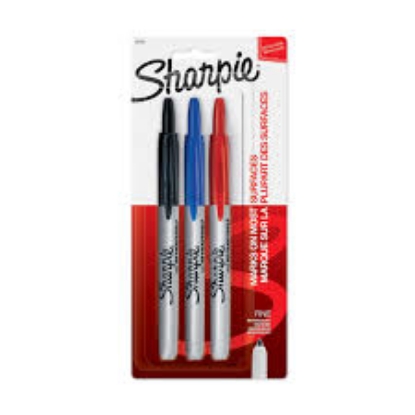Sharpie Retractable Permanent Markers Fine Point Assorted 12 per Pack
