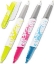 Post it Flag Pen and Highlighter Blue Pink Yellow White Graphic Barrel 3 Pack