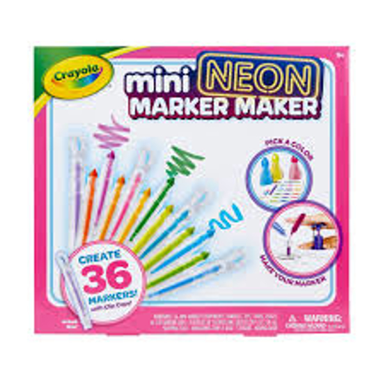 Crayola Mini Neon Marker Maker Art Set