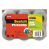 Scotch Sure Start Packaging Tape for DP1000 Dispensers 1.5" Core 1.88" x 75 ft Clear 6 Pack