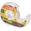 Scotch Permanent Double Sided Tape with Dispenser 1/2" x 500" Clear 6 ct