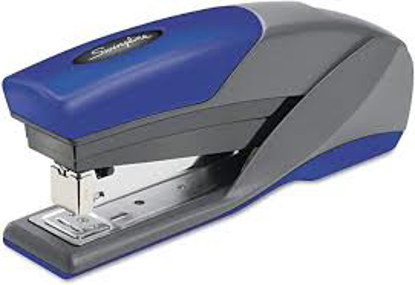 Swingline Light Touch Reduced Effort Full Strip Stapler 20 Sheet Capacity Blue