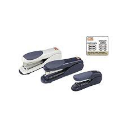 Max Flat Clinch Standard Stapler 30-Sheet Capacity Black