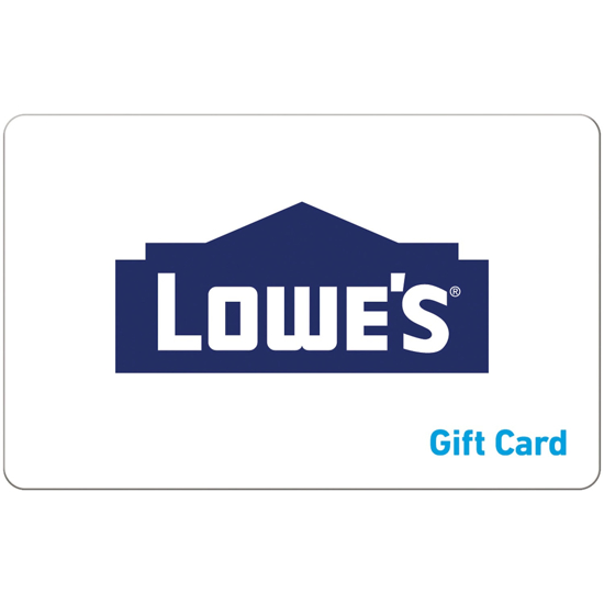 Lowe's $100 eGift Card Email Delivery