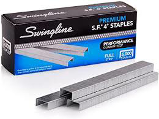 Swingline S.F. 4 Premium Chisel Point Staples 210 count Full Strip 30,000 count