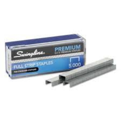 Swingline S.F. 4 Premium Chisel Point Staples 210 count Full Strip 30,000 count
