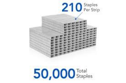 Swingline S F 1 Standard Economy Staples 210 count Full Strip 50,000 count