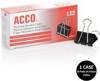 ACCO Binder Clips Medium 12 Box 8 Pack