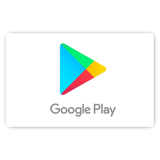Google Play eGift Card Email Delivery  Various Amounts