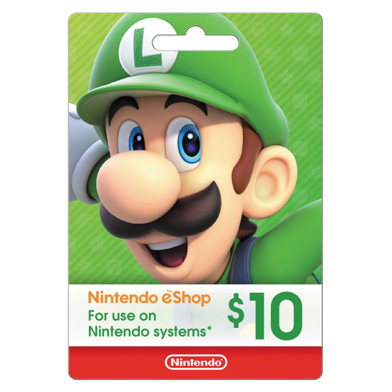 Nintendo eGift Card Various Amounts Email Delivery
