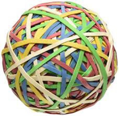 ACCO Rubber Band Balls