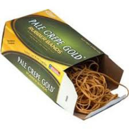 Alliance Pale Crepe Gold Rubber Bands