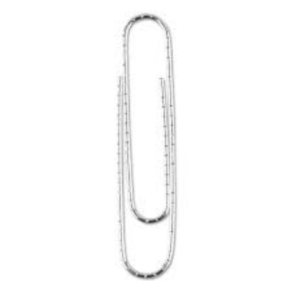 Acco Nonskid Paper Clips Jumbo 10 packs of 100