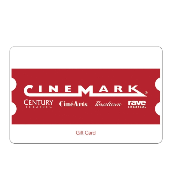 Cinemark eGift Card Various Values Email Delivery