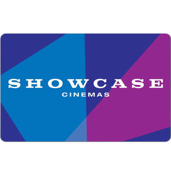 National Amusements Showcase Cinemas eGift Card Various Values Email Delivery