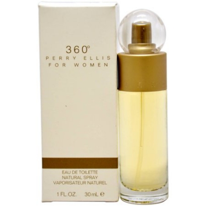 Perry Ellis 360˚ Eau de Toilette Natural Spray for Women  3.4 fl. oz.