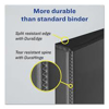 Avery Durable View Binder with DuraHinge and Slant Rings 3 Rings Black Various Sizes