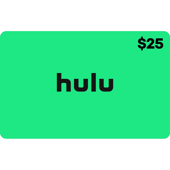 Hulu E-Gift Cards Various Amounts Email Delivery
