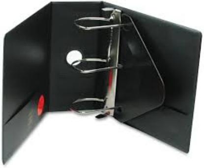 Wilson Jones Heavy Duty No Gap D Ring Binder With Label Holder 5 Capacity Black