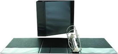 Universal Slant Ring Economy View Binder White Various Sizes