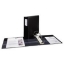 Avery Durable Non View Binder with DuraHinge and EZD Rings 3 Rings 4 Capacity 11 x 8.5 Black
